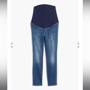 Madewell Maternity Over-the-Belly Skinny Crop Jeans: TENCEL™ Denim Edition